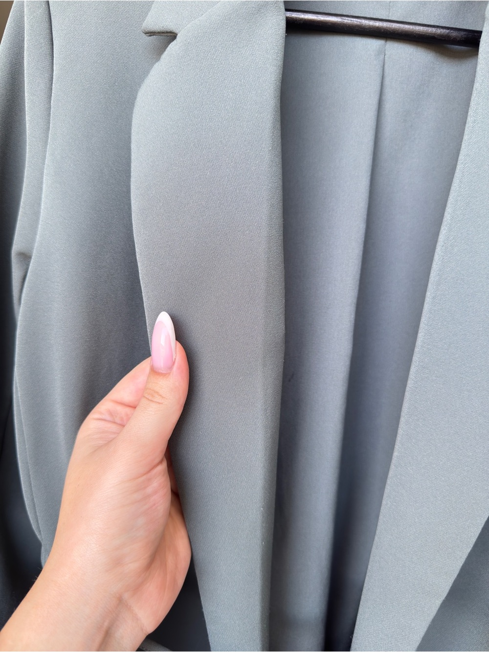 Athleta Sage Green Belted Blazer Jacket Size 4 Minimal Chic - Picture 6 of 10